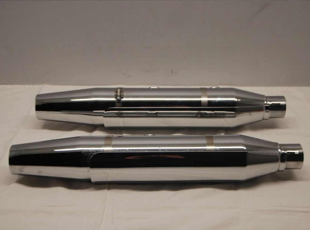 Ponteiras originais da Sportster 883 ou 1200.